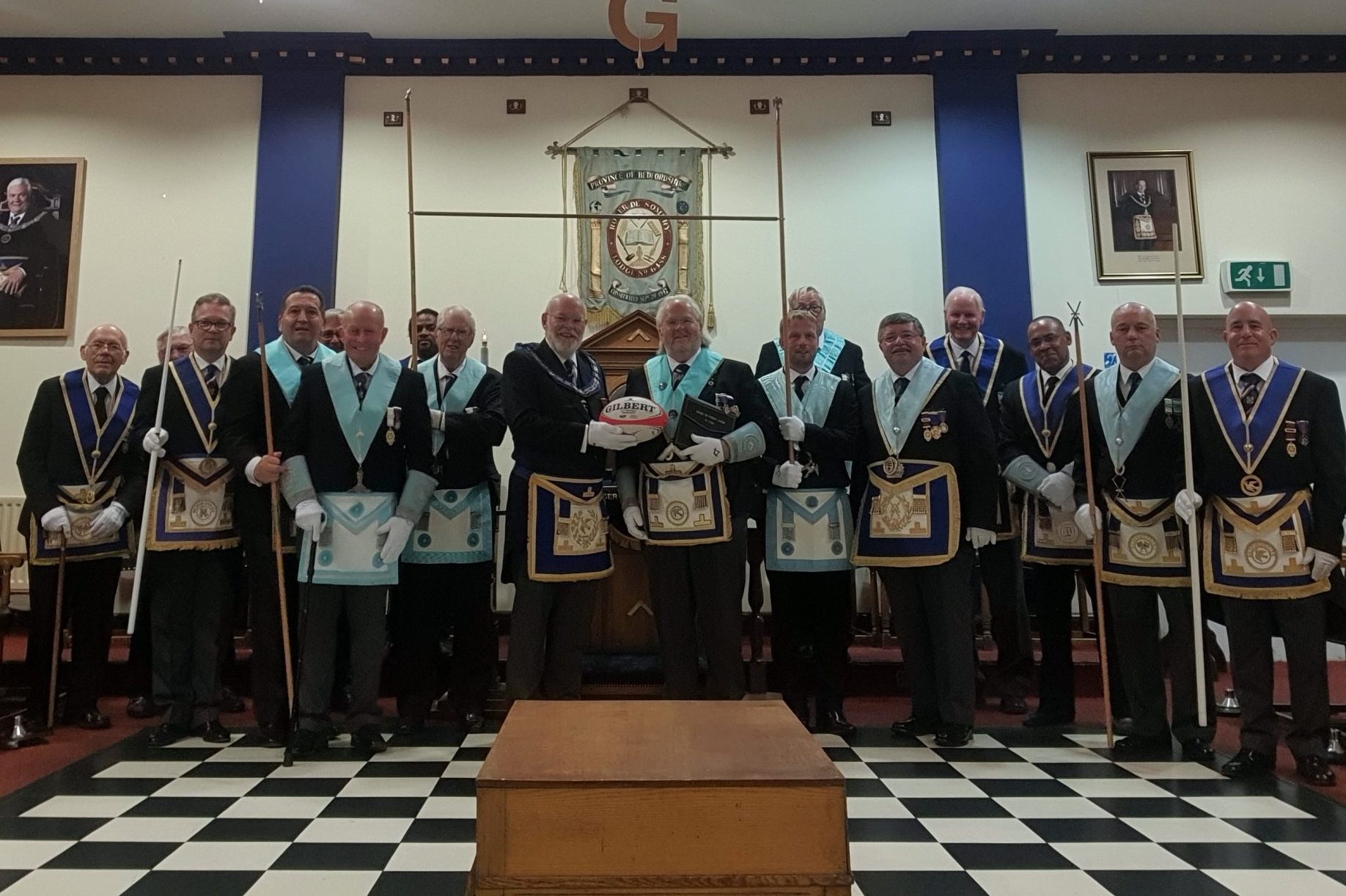 Roger de Somery now Officially a Rugby Lodge
