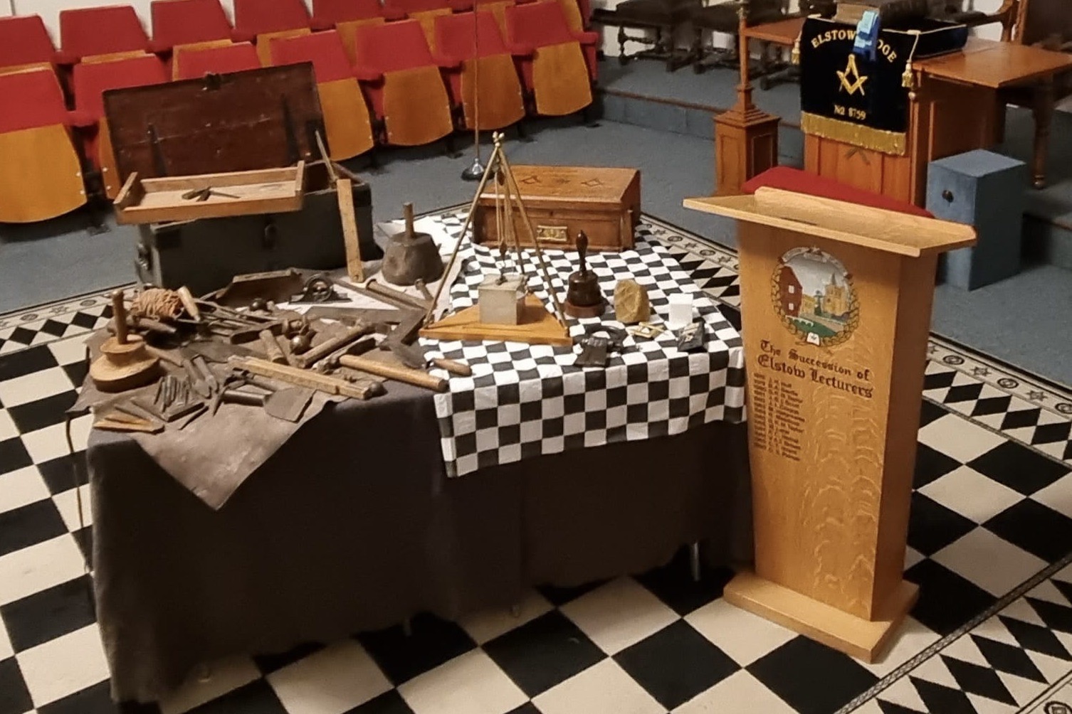 A Busy Night at the Elstow Lodge Lectures