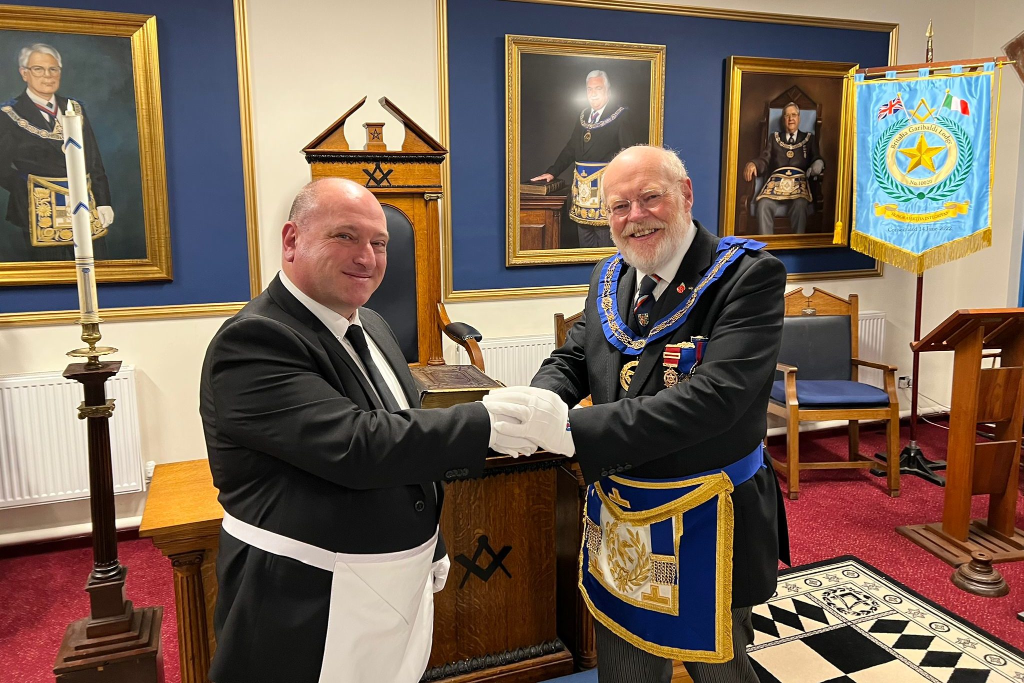 Britalia Garibaldi Welcomes Its First Initiate