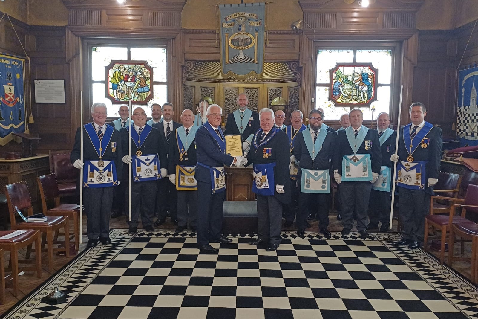 Old Dunstablians an Initiation and a 50th!