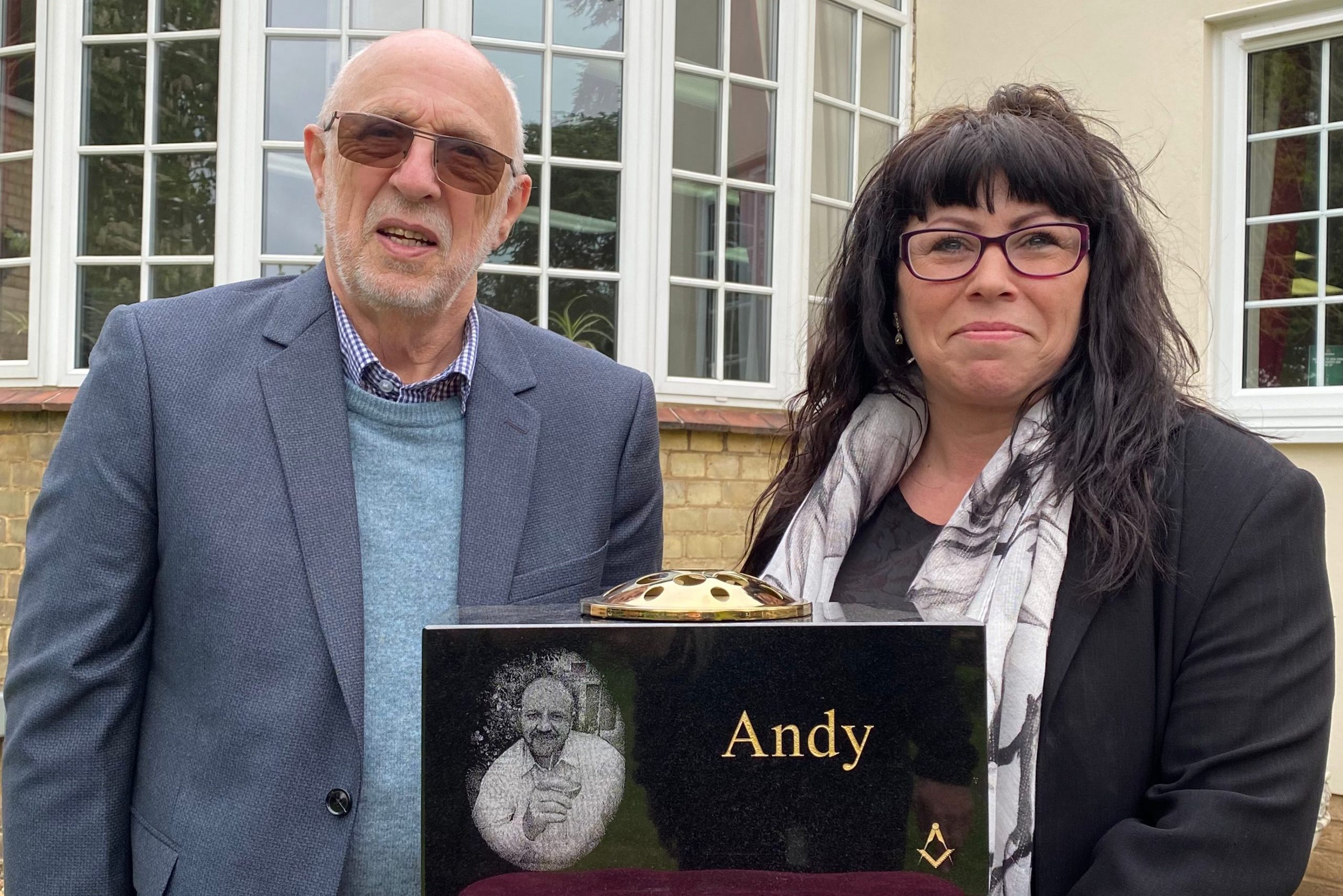 Memorial Vase for Andy Curl