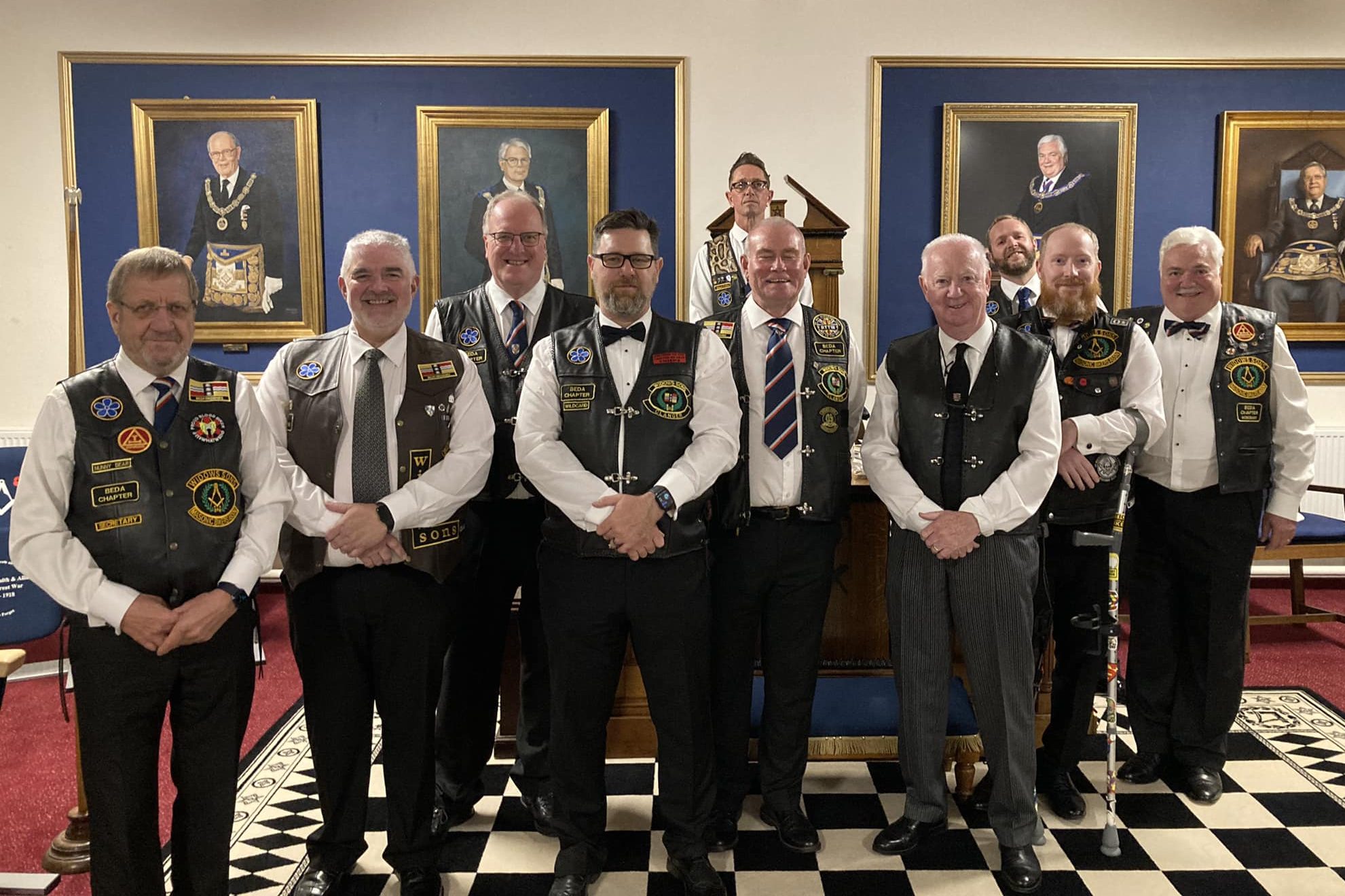 They’re Raising & Patching at John Bunyan Lodge