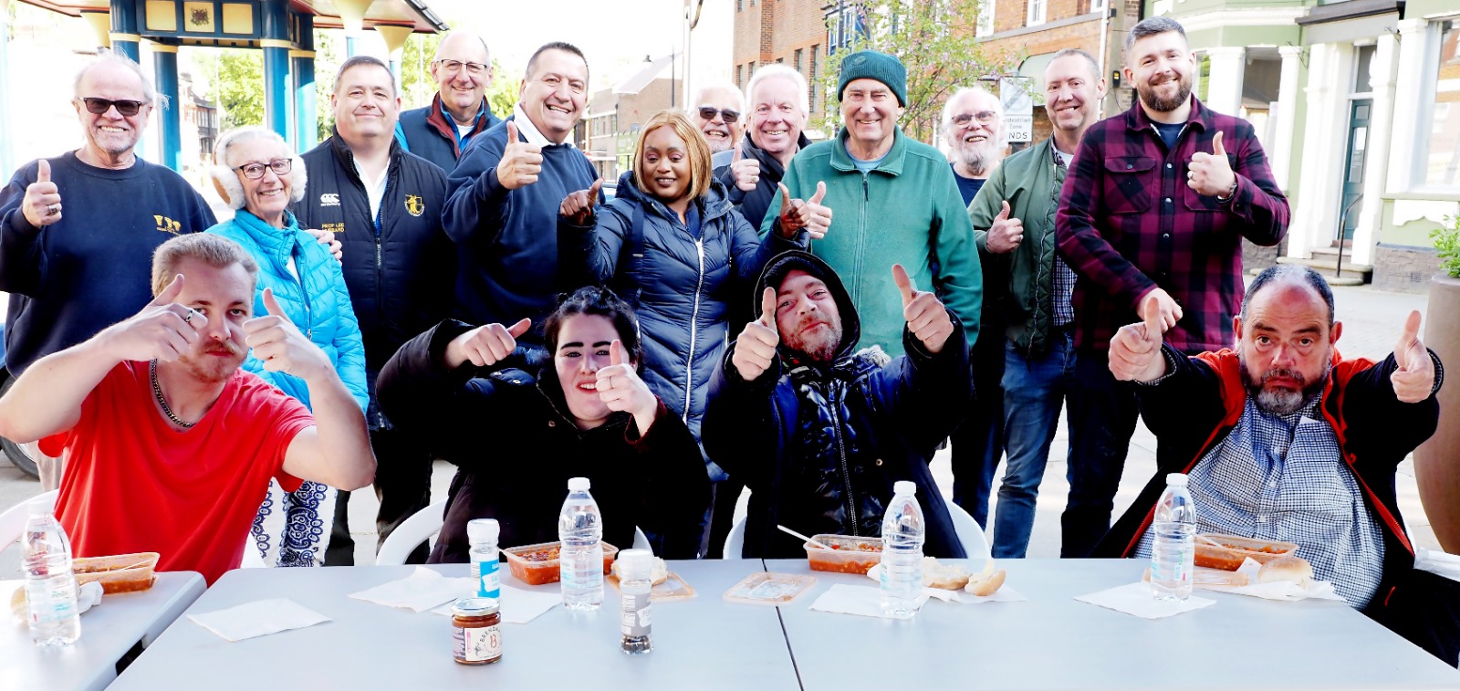 3 Pillars Dunstable Feeding the Homeless Impresses During Bank Holiday Visit