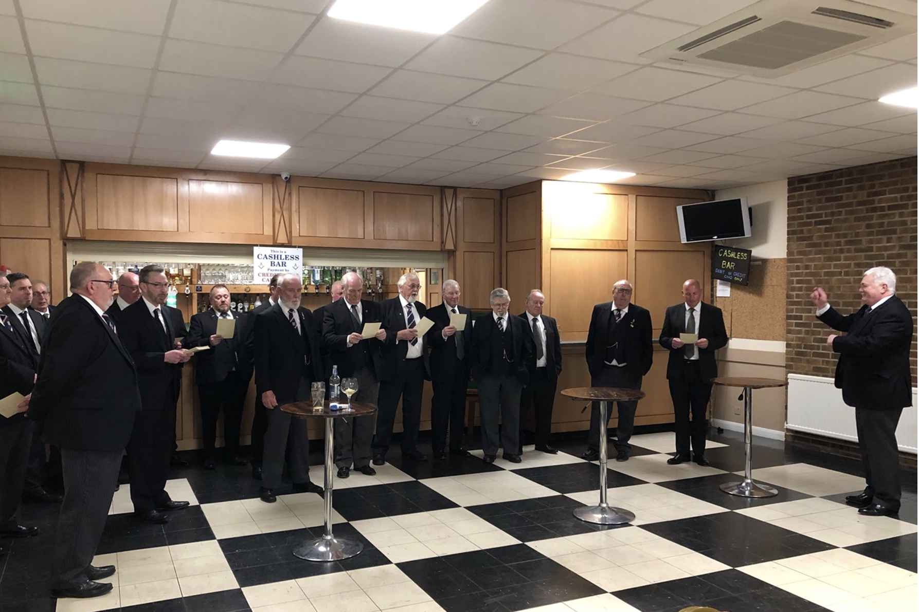 Provincial Grand Master ‘Conducts’ Robert Bloomfield Lodge