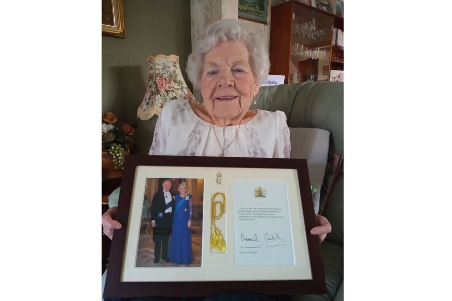 A Very Special Birthday as Ivy Reaches 100