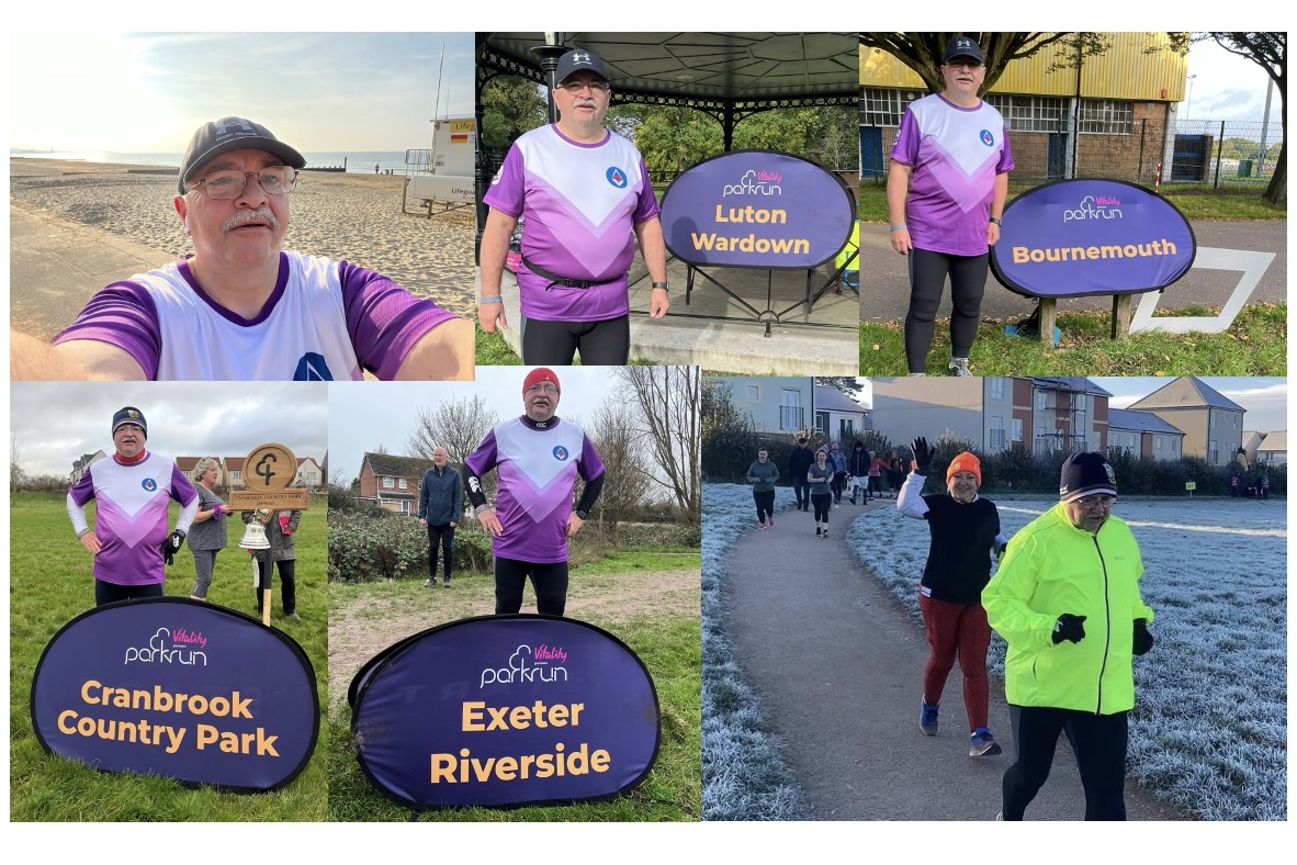 Another Milestone for Tony in his “5Km-a-Day” Challenge