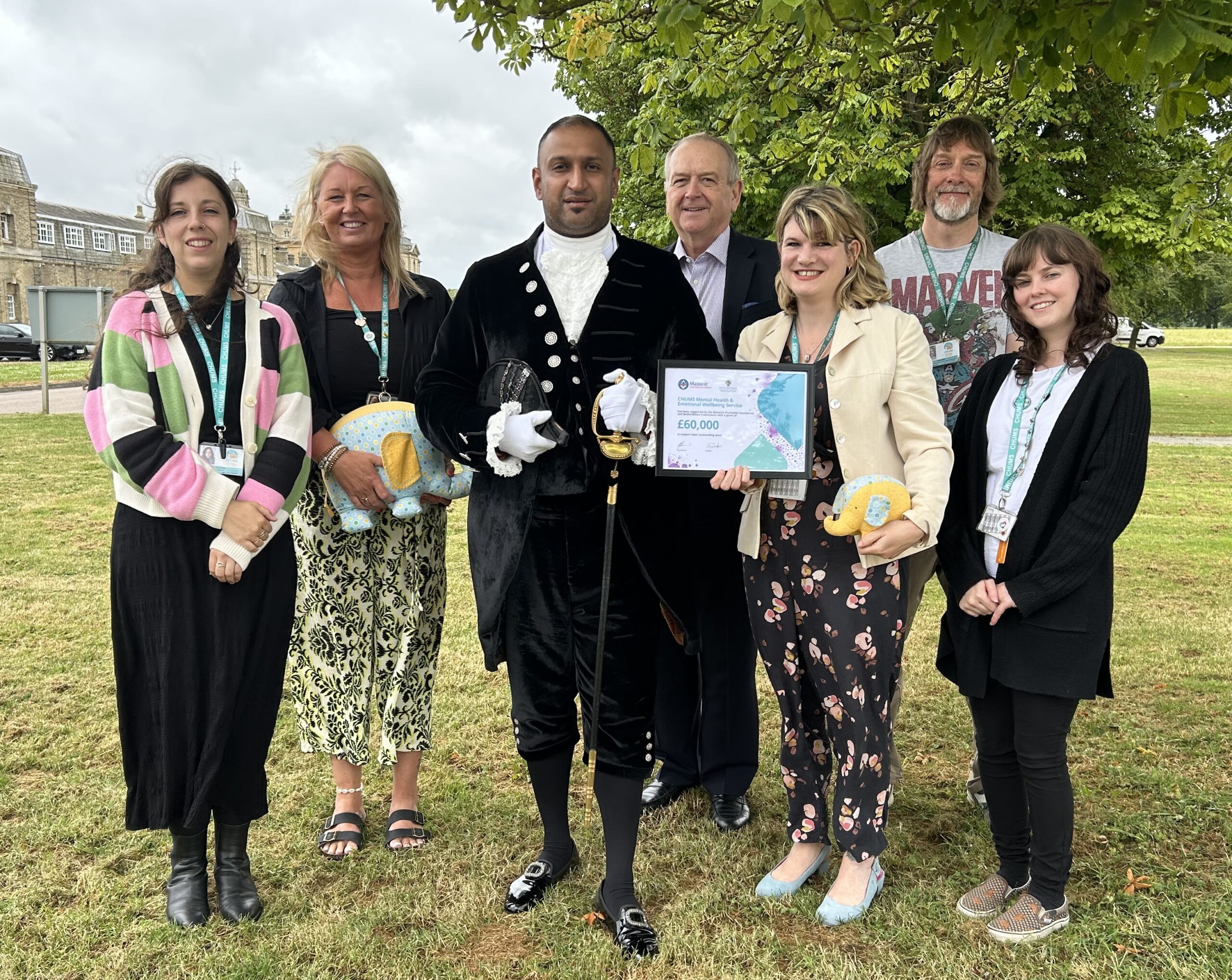 Bedfordshire Freemasons Ensure Continued Support for Traumatised Children and Young People.