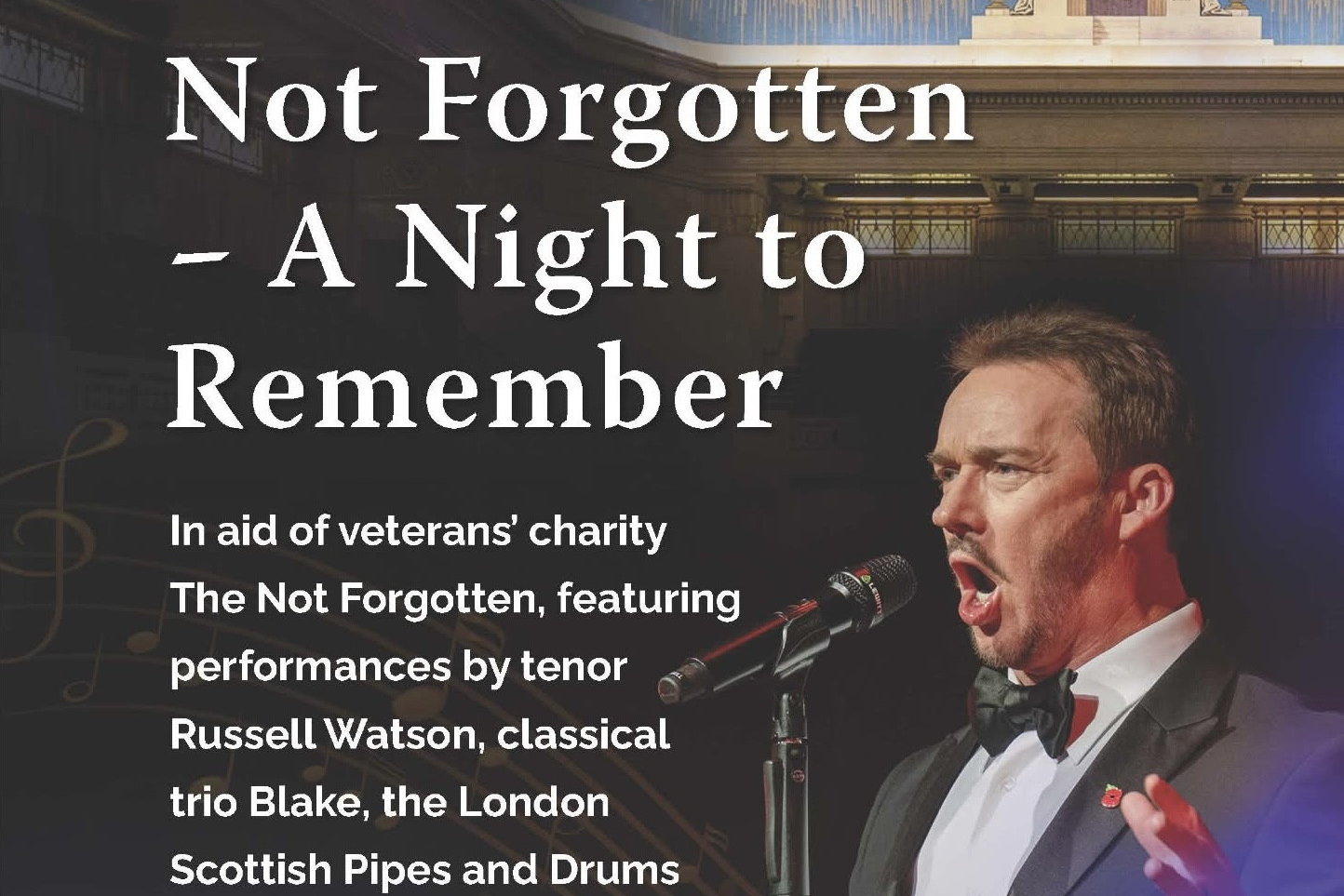 The Not Forgotten Concert 11th November 2026