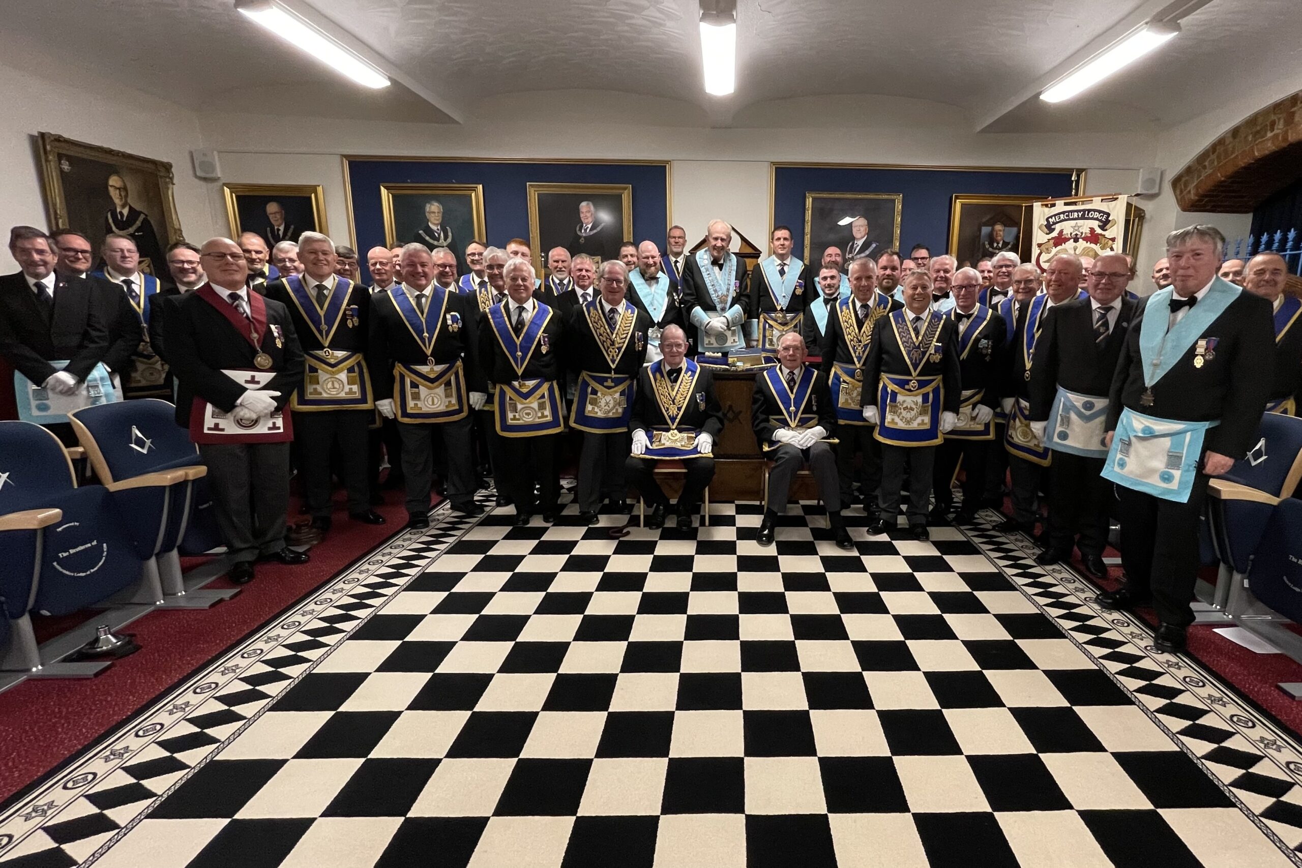 A Father and Son United in Masonry: An Extraordinary Installation at Mercury Lodge