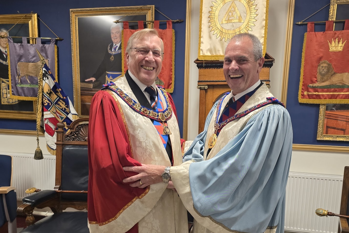 The Investiture of the New Third Provincial Grand Principal