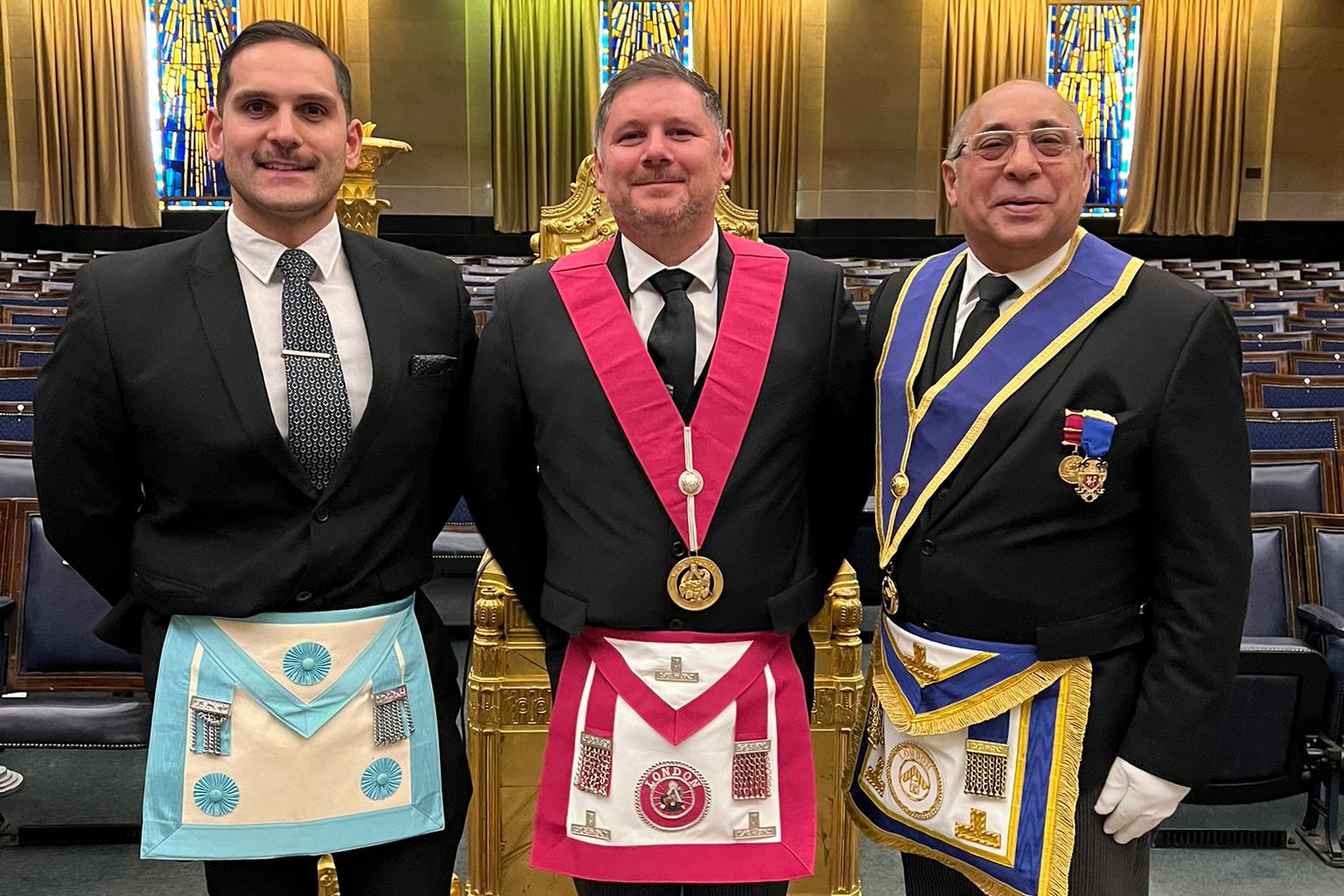 Quite a Masonic Family Connection via Lodge of St Mary