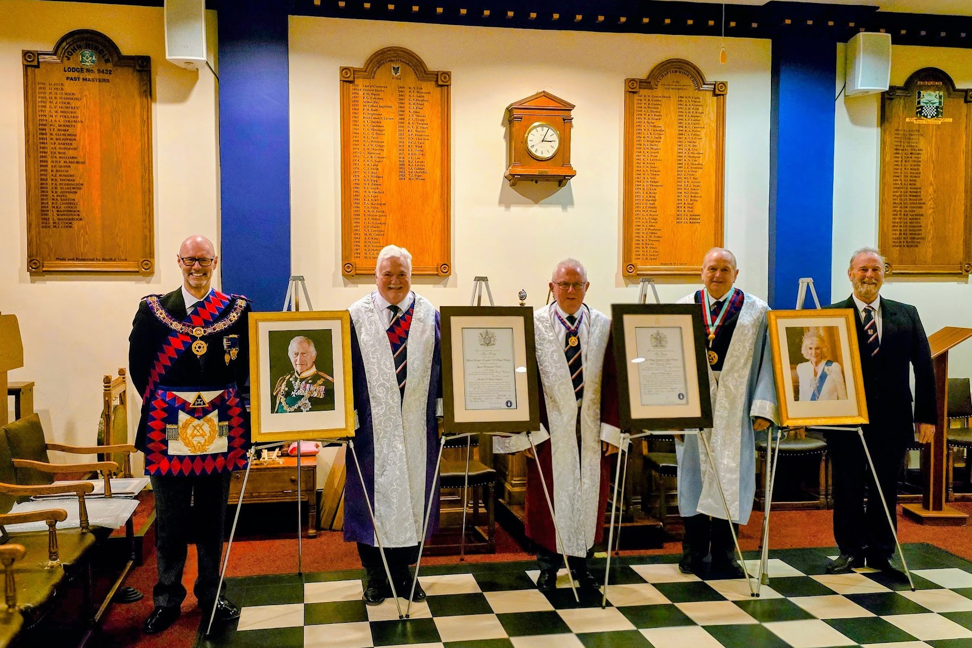 A “Royal” Evening at Bedfordshire First Principals’ Chapter