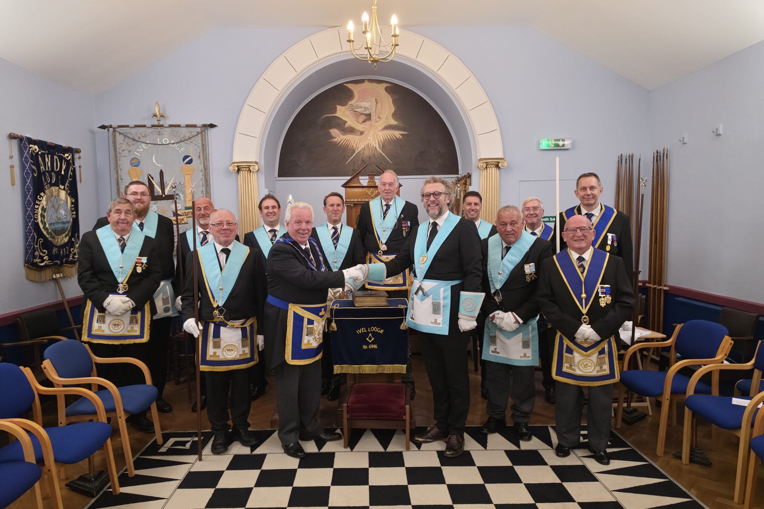 Ivel Lodge Welcomes a New Master